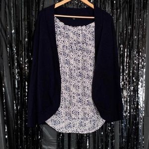 Lauren Conrad Blouse and Cardigan